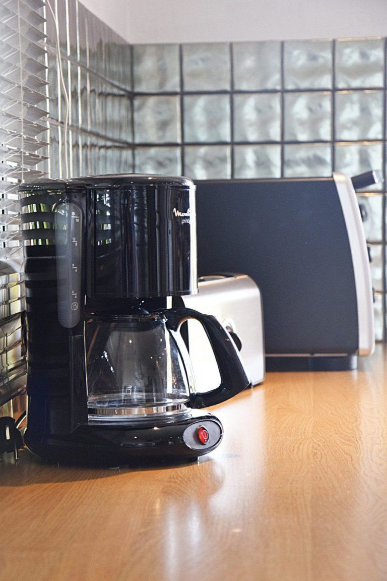 Cafetière filtre et grille-pain